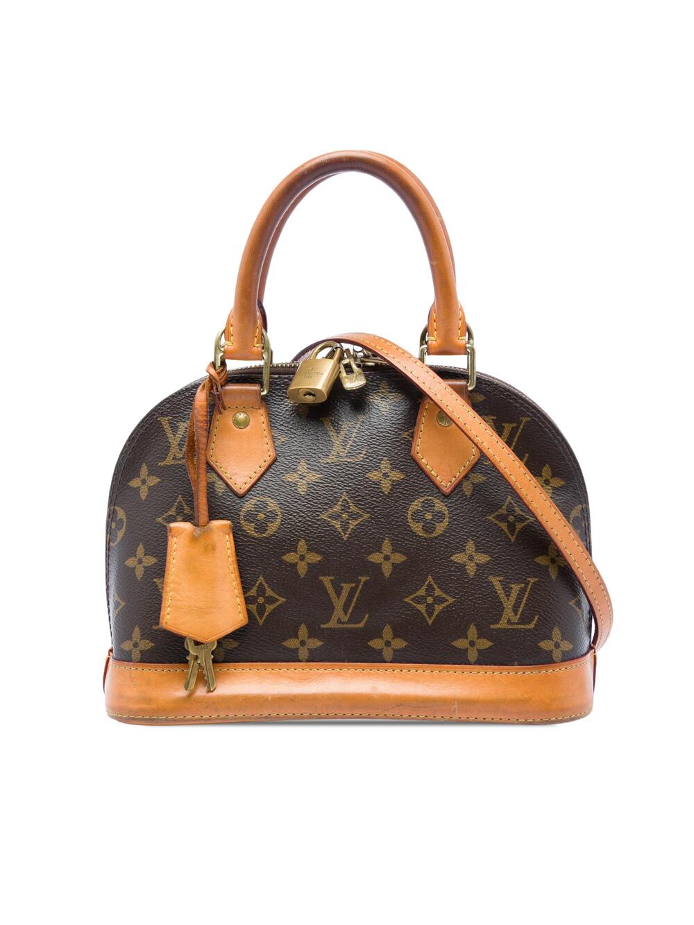 Louis Vuitton Alma Handbag Canvas Bb #327087L18B